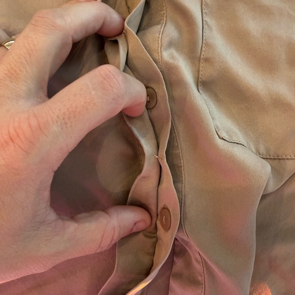 LUNYA Washable Silk Cropped Button Top (matching pieces also available) - Picture 12 of 16